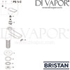 Bristan Pisa Basin Taps Spares